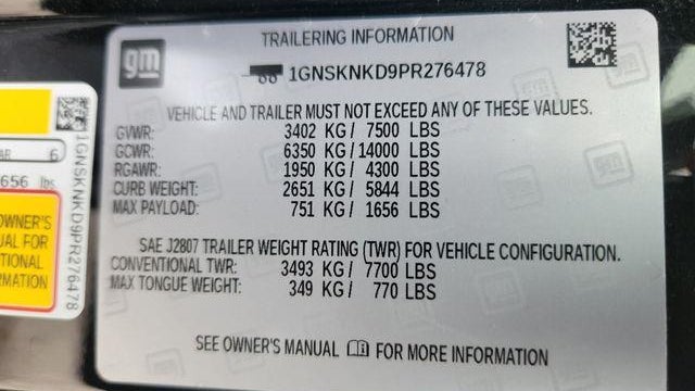 2023 Chevrolet Tahoe LT