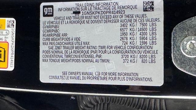2023 Chevrolet Tahoe Z71