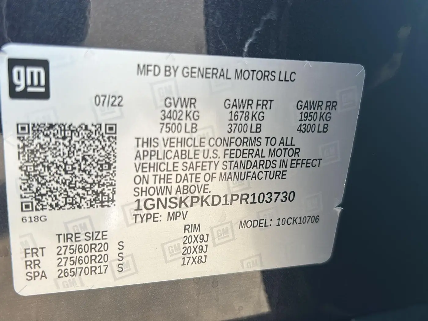 2023 Chevrolet Tahoe - $51,725