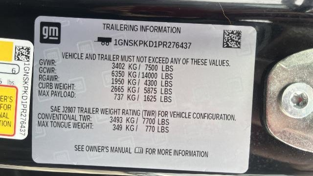 2023 Chevrolet Tahoe Z71