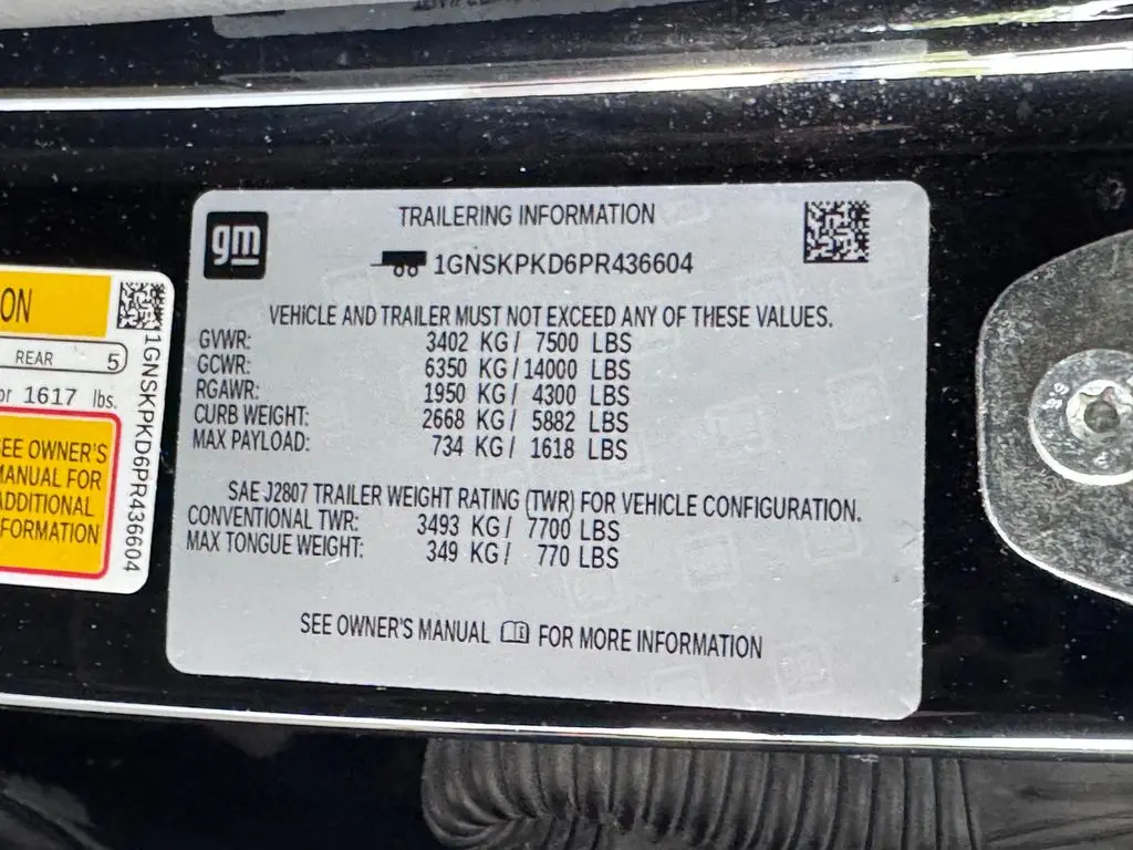 2023 Chevrolet Tahoe - $52,987