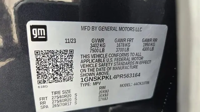 2023 Chevrolet Tahoe Z71