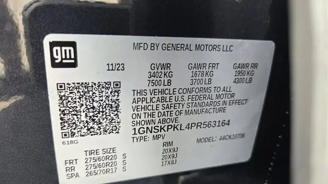 2023 Chevrolet Tahoe Z71