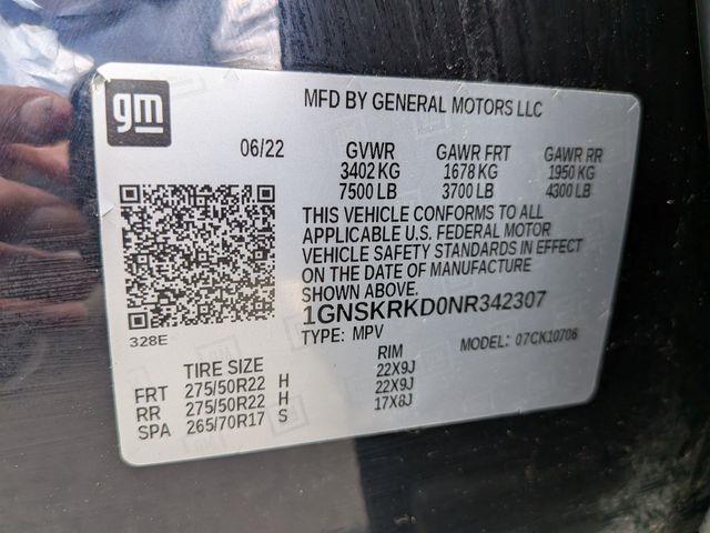 2022 Chevrolet Tahoe - $47,495