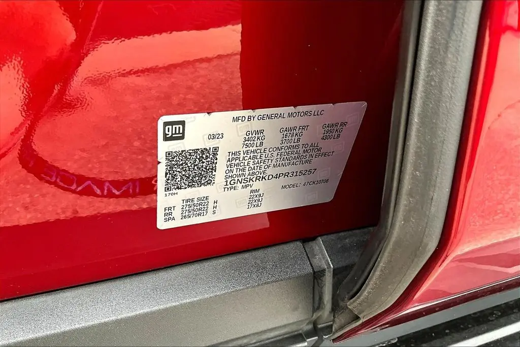2023 Chevrolet Tahoe - $55,797