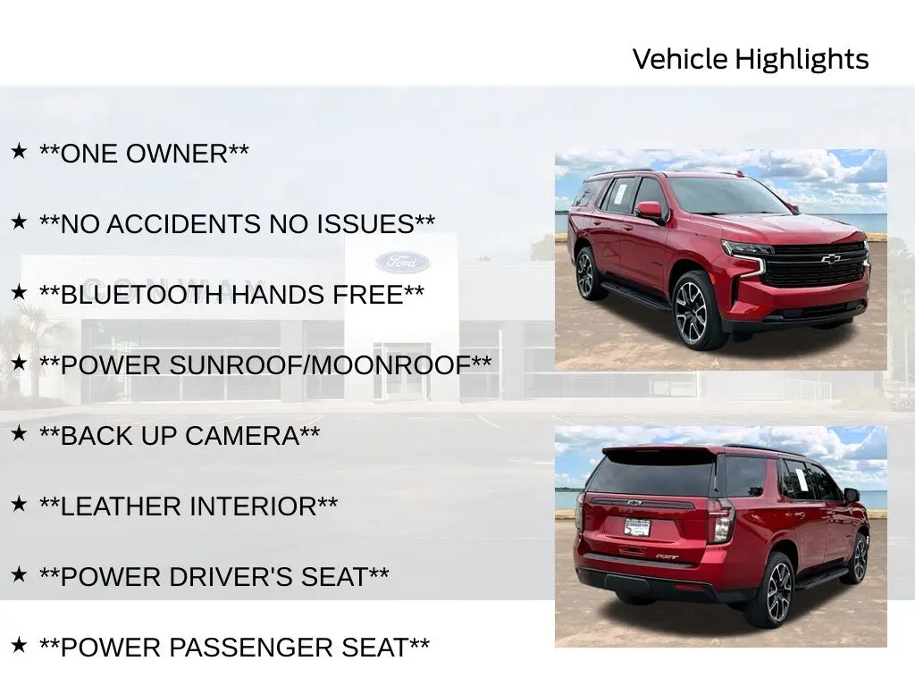 2023 Chevrolet Tahoe - $55,797