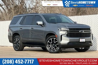 2022 Chevrolet Tahoe with Satin Steel Metallic Exterior