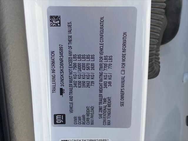 2022 Chevrolet Tahoe - $51,092