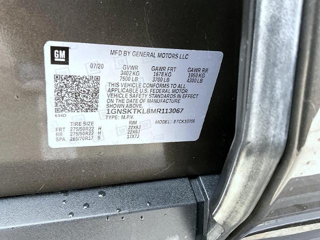 2021 Chevrolet Tahoe - $35,688