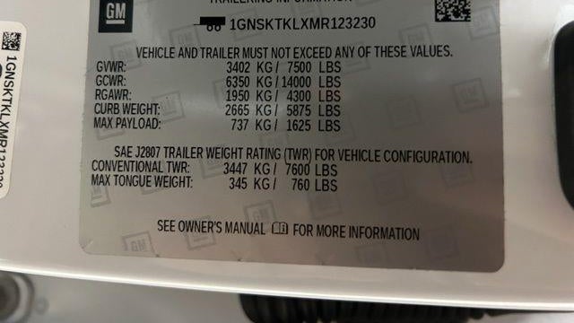 2021 Chevrolet Tahoe High Country