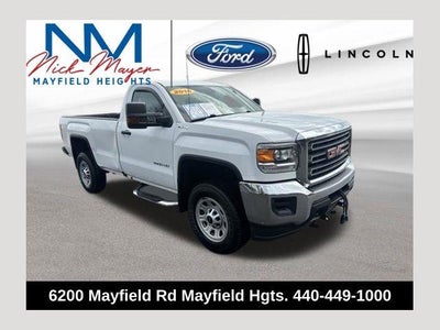 2016 GMC Sierra 3500HD 4X4 Base 2DR Regular Cab SRW