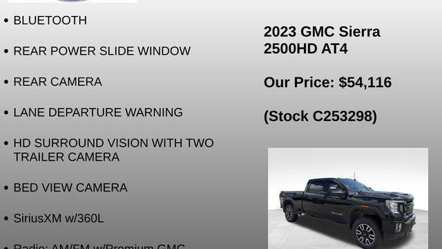2023 GMC Sierra 2500HD AT4