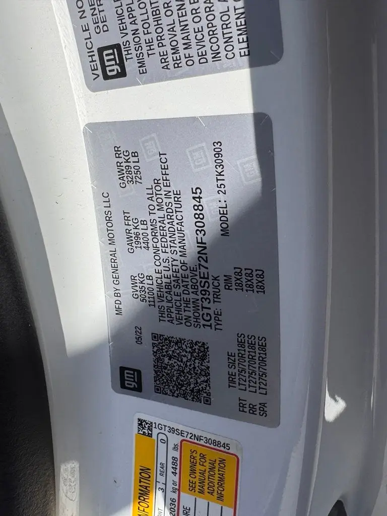 2022 GMC Sierra Hd - $46,099