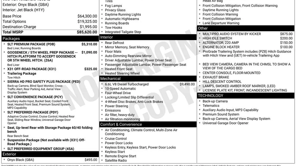2024 GMC Sierra 2500HD SLT