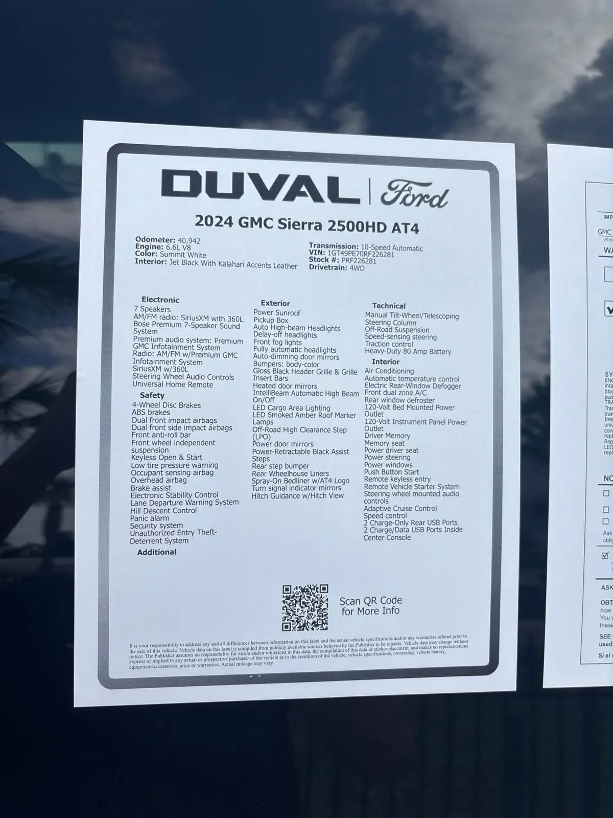 2024 GMC Sierra Hd - $66,000