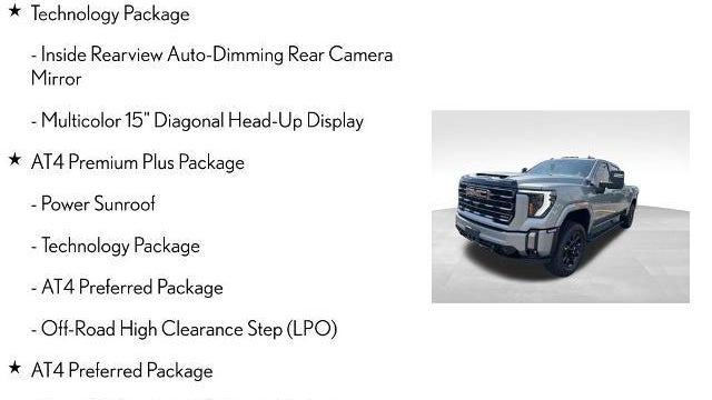 2024 GMC Sierra 2500HD AT4