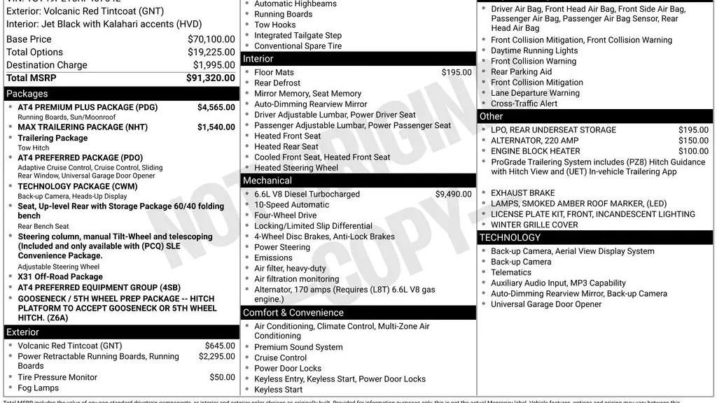 2024 GMC Sierra 2500HD AT4