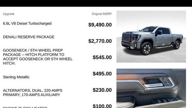 2024 GMC Sierra 2500HD Denali