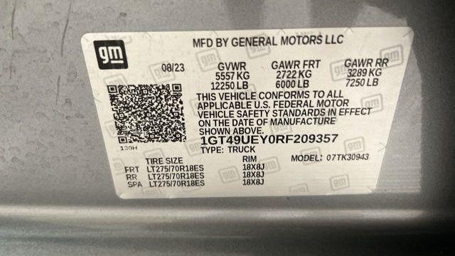 2024 GMC Sierra 3500HD SLT