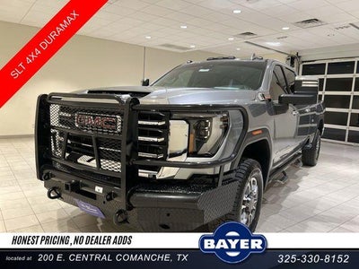 2024 GMC Sierra 3500HD 4X4 SLT 4DR Crew Cab SB SRW