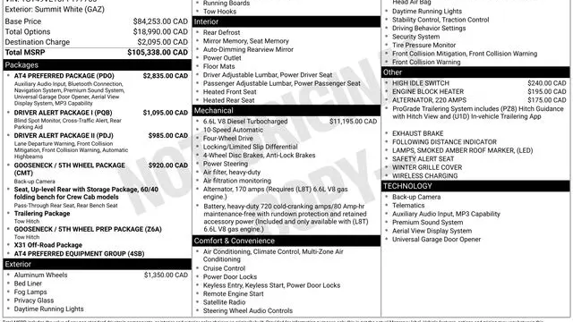 2023 GMC Sierra 3500HD AT4