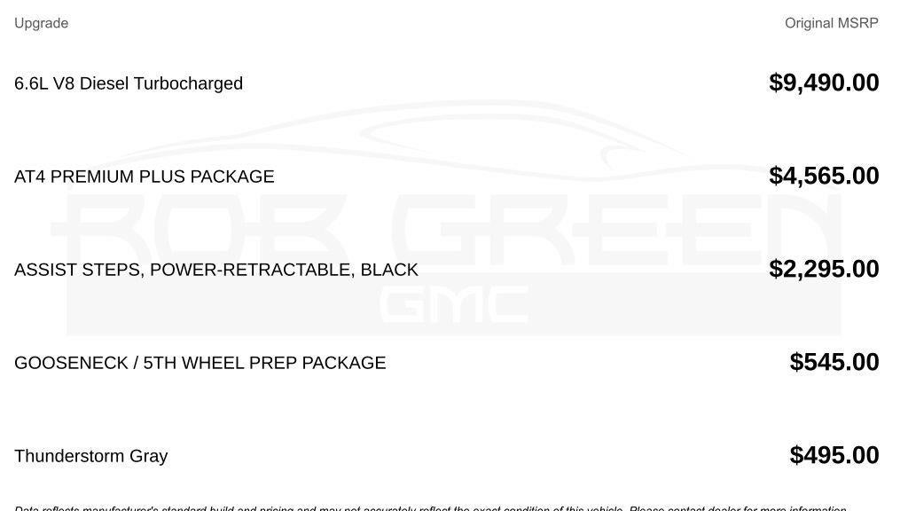 2024 GMC Sierra 3500HD AT4