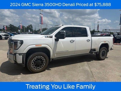 2024 GMC Sierra 3500HD 4X4 Denali 4DR Crew Cab SB SRW