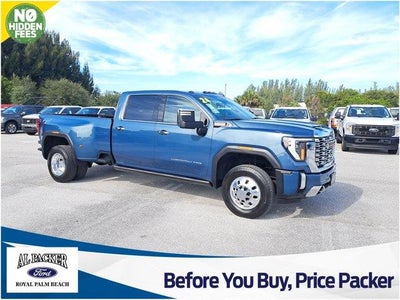 2024 GMC Sierra 3500HD 4X4 Denali 4DR Crew Cab LB DRW
