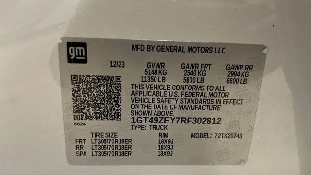 2024 GMC Sierra 2500HD AT4X