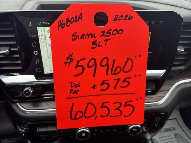 2026 GMC Sierra Hd - $59,935