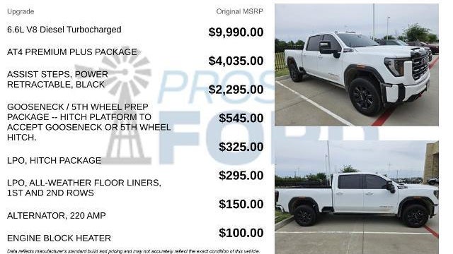 2025 GMC Sierra 2500HD AT4
