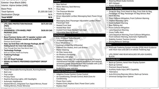 2026 GMC Sierra 3500HD Denali Ultimate