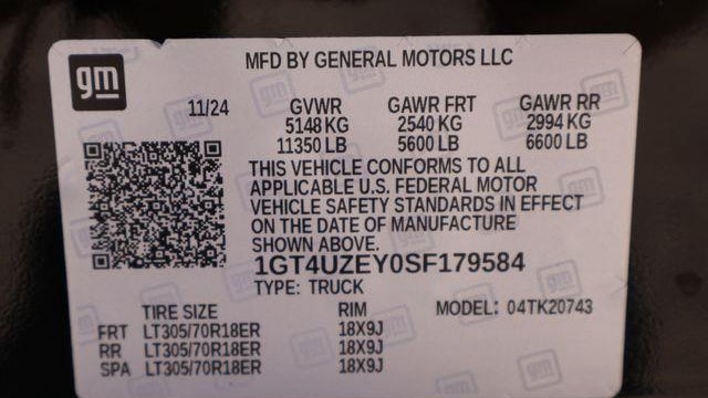 2025 GMC Sierra 2500HD AT4X