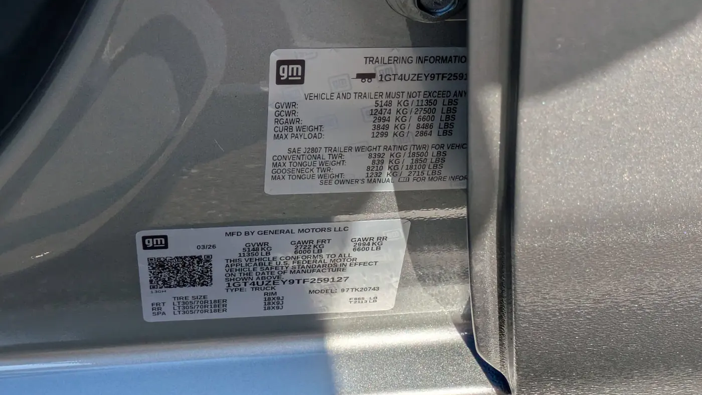 2026 GMC Sierra 2500HD AT4X