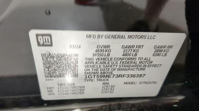 2024 GMC Sierra 2500HD SLE