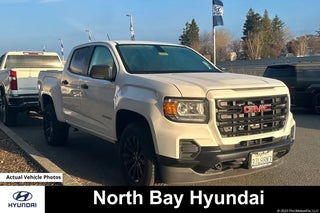 2022 GMC Canyon with Summit White Exterior