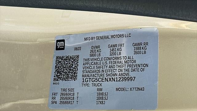 2022 GMC Canyon Elevation