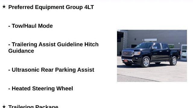 2019 GMC Canyon SLT