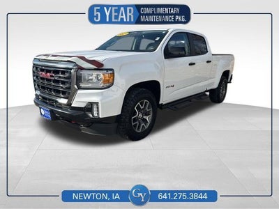 Photo of a 2021 GMC Canyon 4X4 AT4 4DR Crew Cab 5 FT. SB (cloth) for sale