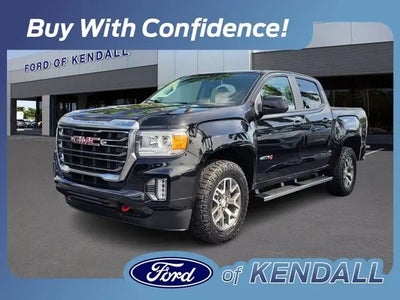 Photo of a 2021 GMC Canyon 4X4 AT4 4DR Crew Cab 5 FT. SB (cloth) for sale