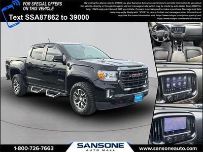 2022 GMC Canyon 4X4 AT4 4DR Crew Cab 5 FT. SB (cloth)