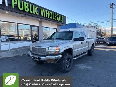 2004 GMC Sierra 2500HD 4DR Crew Cab Work Truck 4WD LB