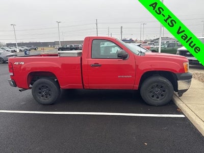 2011 GMC Sierra 1500 4X4 Work Truck 2DR Regular Cab 6.5 FT. SB
