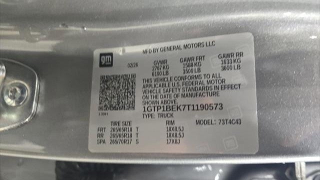 2026 GMC Canyon Elevation