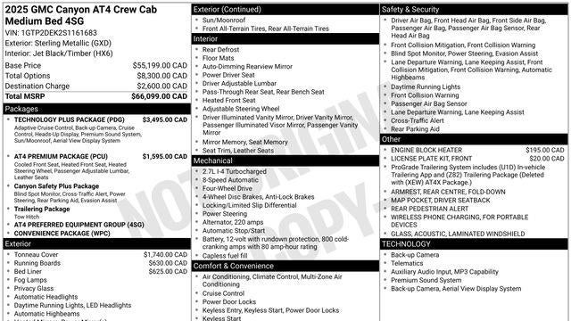 2025 GMC Canyon AT4