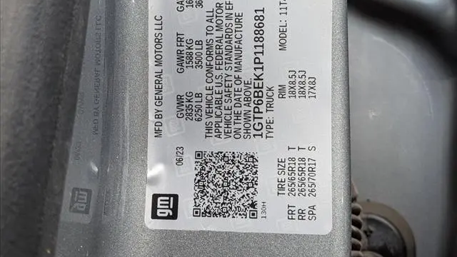 2023 GMC Canyon Elevation