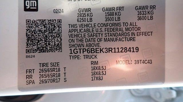 2024 GMC Canyon Elevation