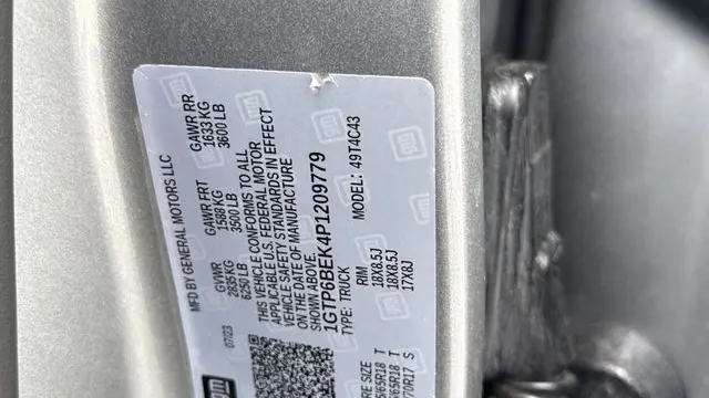 2023 GMC Canyon Elevation