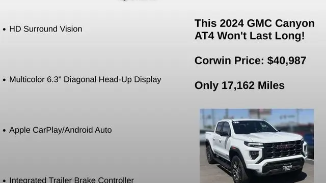 2024 GMC Canyon AT4