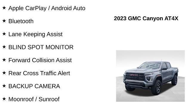 2023 GMC Canyon AT4X